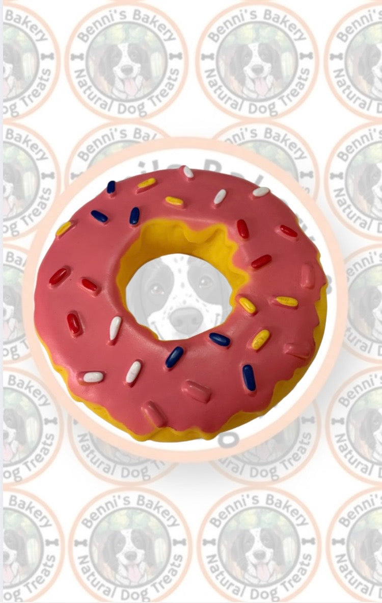 Squeaky Donut Toy