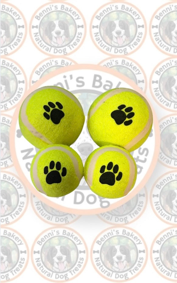 Non-Squeaky Tennis Ball
