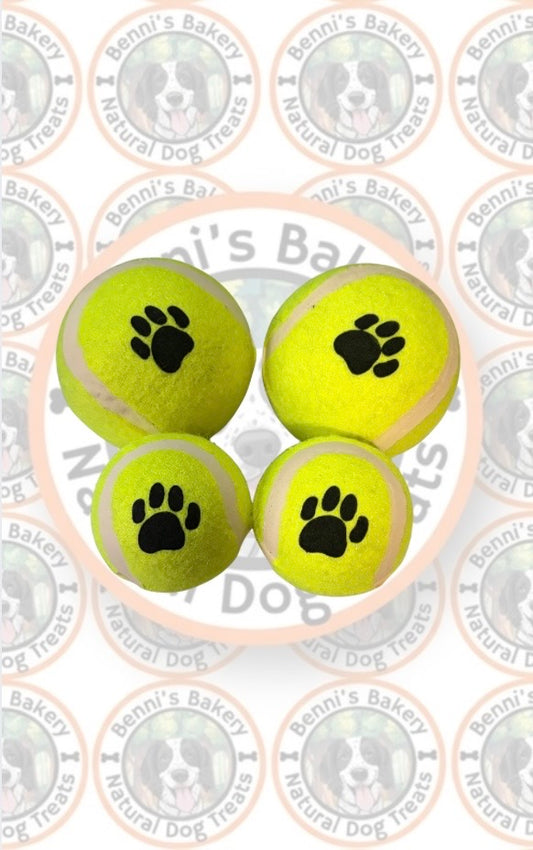 Non-Squeaky Tennis Ball