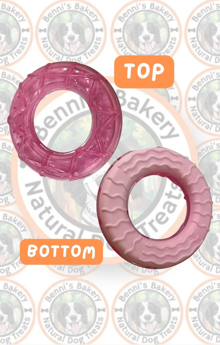 Pink Teething/ Cooling Ring Toy