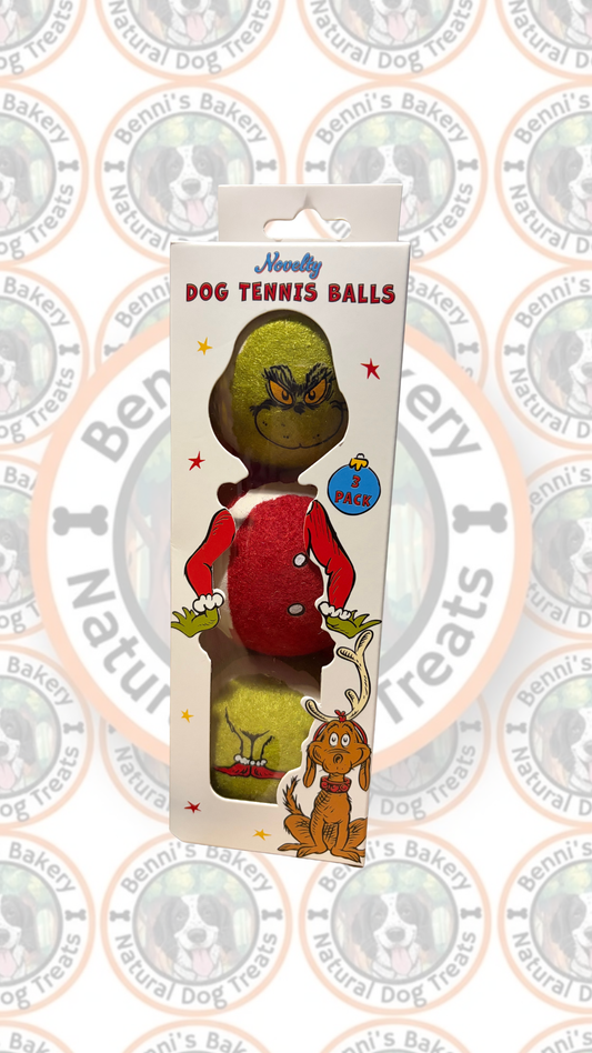 Grinch Tennis Ball Set